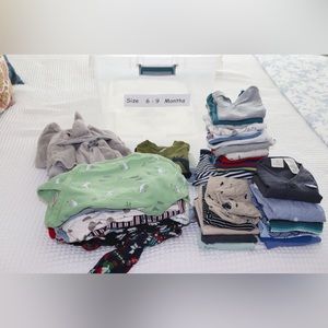 Baby boy 6-9 month cloths